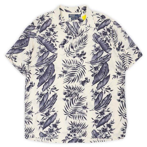 画像1: 90's Polo Ralph Lauren S/S オープンカラー レーヨンシャツ "CLAYTON" (1)