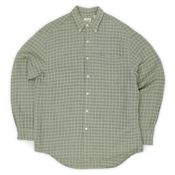 画像1: Early 00's OLD GAP ボタンダウンシャツ (1)