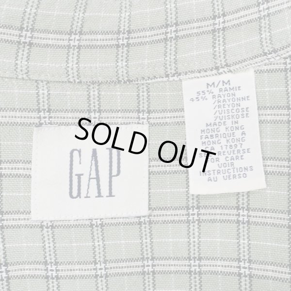 画像2: Early 00's OLD GAP ボタンダウンシャツ (2)