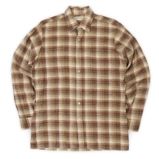 Pendleton ウールシャツ “青ベース / オンブレチェック