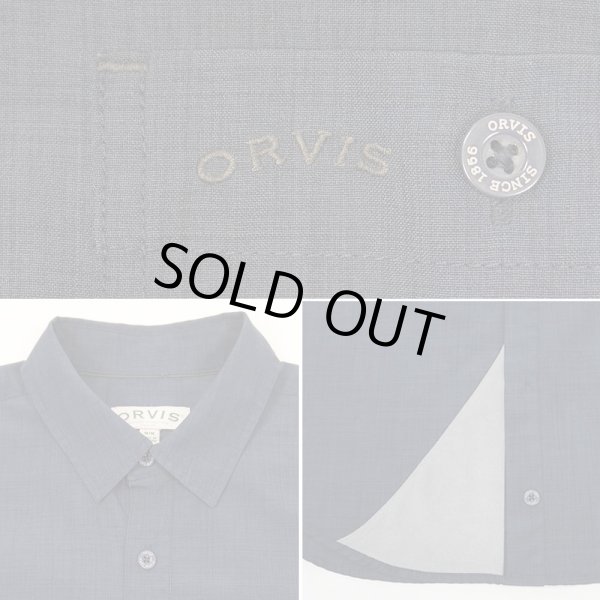 画像3: 00's ORVIS S/S レギュラーカラーシャツ (3)