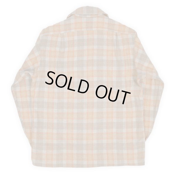 画像2: 70's PENDLETON ウールシャツ “BEIGH BASE” (2)