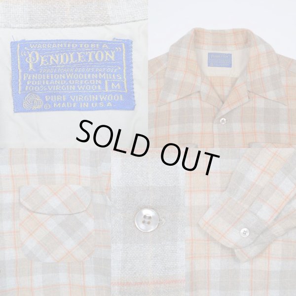 画像3: 70's PENDLETON ウールシャツ “BEIGH BASE” (3)
