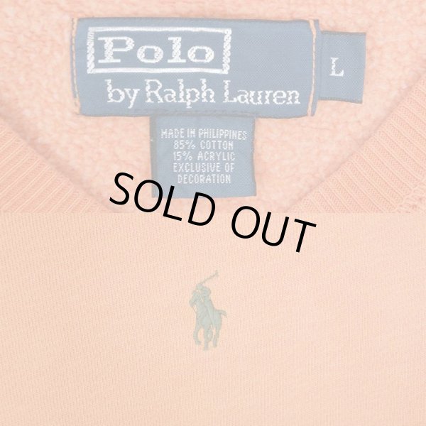 画像3: 90's Polo Ralph Lauren Vネック スウェット (3)