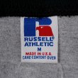 画像2: 90's RUSSELL ヘンリーネック スウェット “BLACK / MADE IN USA” (2)