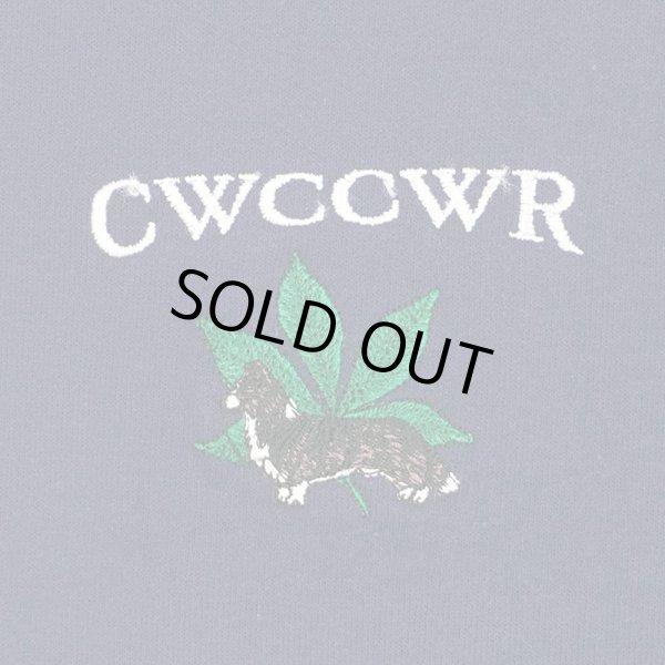 画像2: Early 00's CWCCWR ロゴ刺繍 スウェット "JERZEES body" (2)