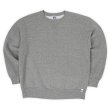 画像1: 90's RUSSELL 前V ブランクスウェット "HEATHER GRAY / MADE IN USA" (1)