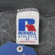 画像2: 00's RUSSELL 前V ブランクスウェット "CHARCOAL / DEADSTOCK" (2)