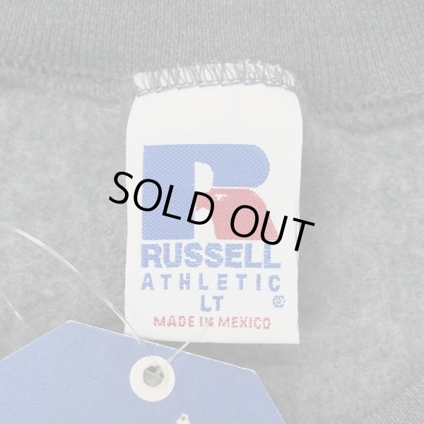 画像2: 00's RUSSELL 前V ブランクスウェット "CHARCOAL / DEADSTOCK" (2)