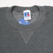 画像3: 00's RUSSELL 前V ブランクスウェット "CHARCOAL / DEADSTOCK" (3)