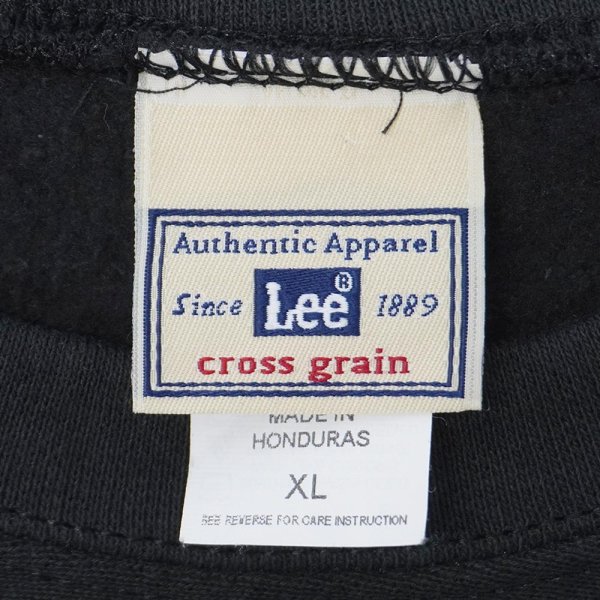 画像2: 90-00's Optimum リバースウィーブタイプ スウェット "BLACK / DEADSTOCK" (2)