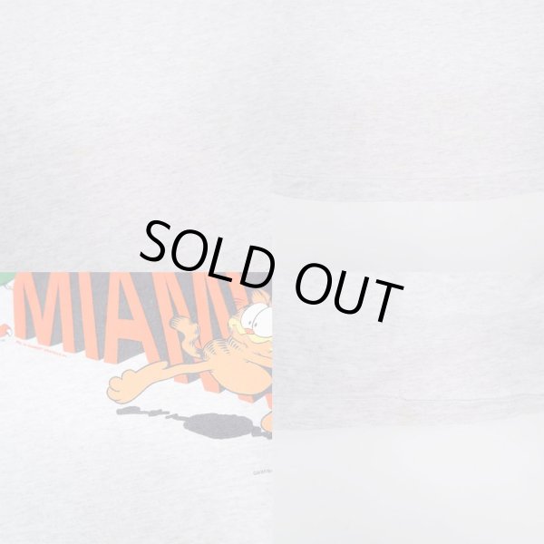 画像3: 90's Garfield フーディーカットソー "MADE IN USA" (3)