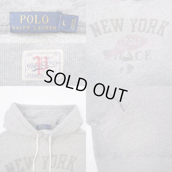 画像3: Polo Ralph Lauren 染み込みプリント スウェットパーカー (3)