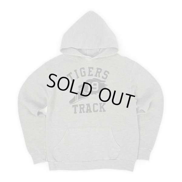 画像1: 80's RUSSELL カレッジプリント スウェットパーカー "WING FOOT / MADE IN USA" (1)