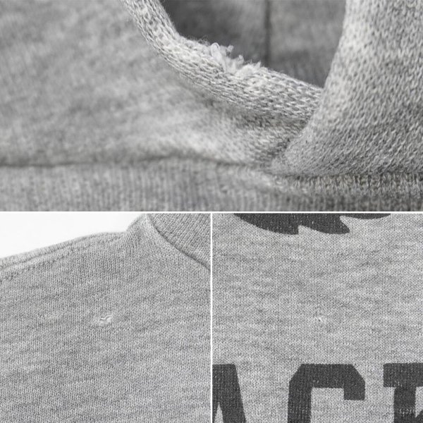 画像4: 80's RUSSELL カレッジプリント スウェットパーカー "WING FOOT / MADE IN USA" (4)