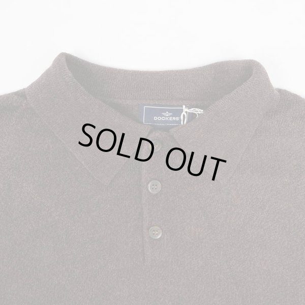 画像3: 00's DOCKERS アーガイル柄 アクリルニットポロ (3)