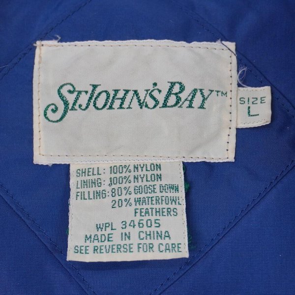 画像2: 90's ST JOHN'S BAY ダウンベスト (2)