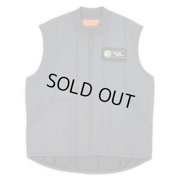 画像1: 00's RED KAP パデッドワークベスト (1)