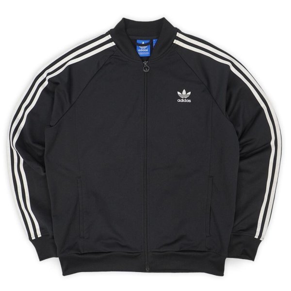 画像1: 00's adidas トラックジャケット "BLACK×WHITE" (1)