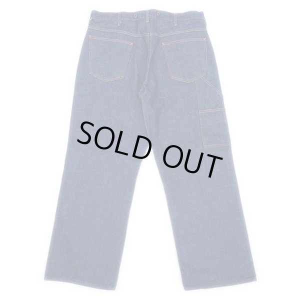 画像2: 90's BIG MAC デニムロガーパンツ "NON WASH" (2)