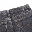 画像4: 80's Levi's 506-4858 先染め ブラックデニムパンツ “MADE IN USA" (4)