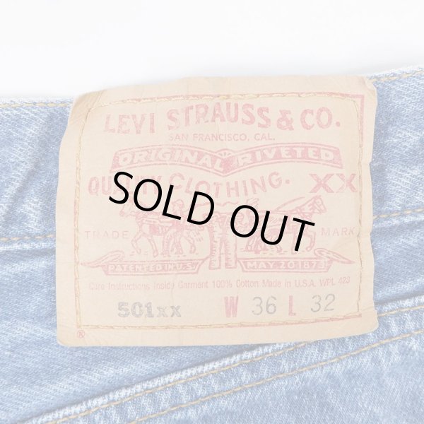 画像3: 90's Levi's 501 デニムパンツ “MADE IN USA / 実寸W34.5 L28” (3)