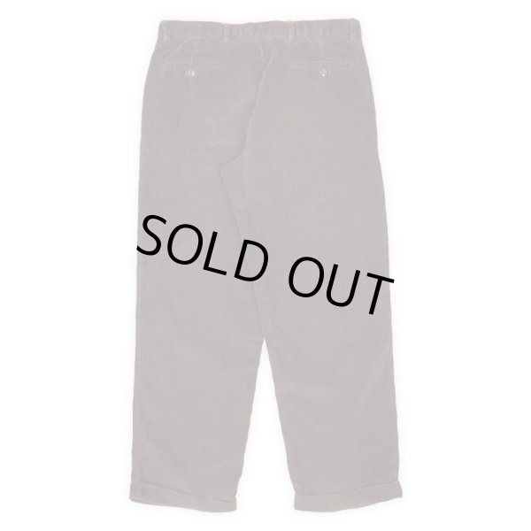 画像2: 00's DOCKERS 2タック 太畝コーデュロイトラウザー "Dark Brown / W36 L30" (2)