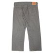 画像2: 00's Levi's 569 先染め グレーデニムパンツ "W36 L30" (2)