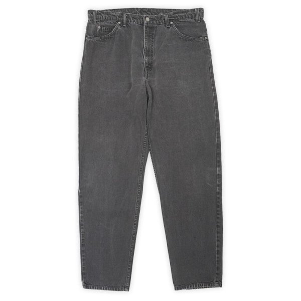 画像1: 90's Levi's 550 ブラックデニムパンツ "W36 L32" (1)