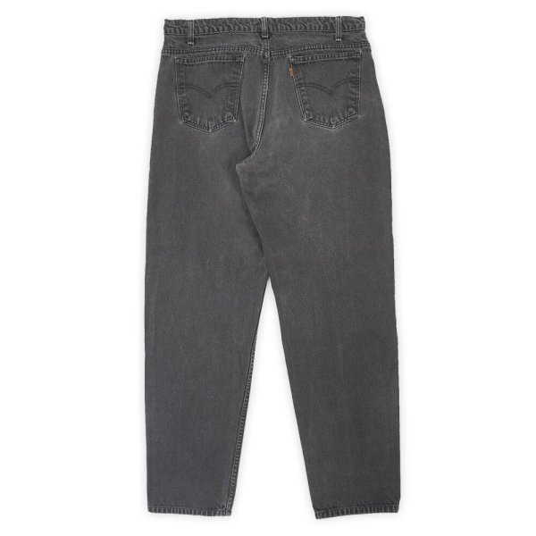 画像2: 90's Levi's 550 ブラックデニムパンツ "W36 L32" (2)