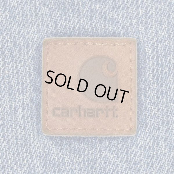 画像4: 00's Carhartt デニムペインターショーツ "W36" (4)