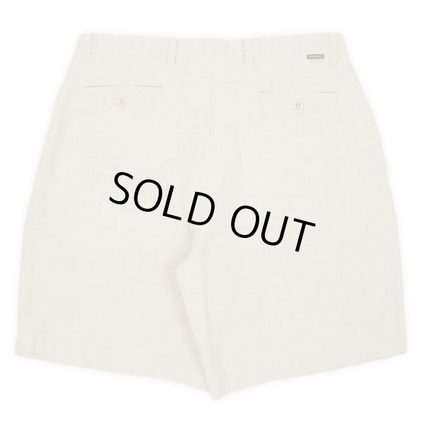 画像2: Early 00's DOCKERS 2タック リネンショーツ (2)