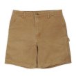 画像1: Late 90's Carhartt ダックペインターショーツ "B25BRN / MADE IN USA" (1)