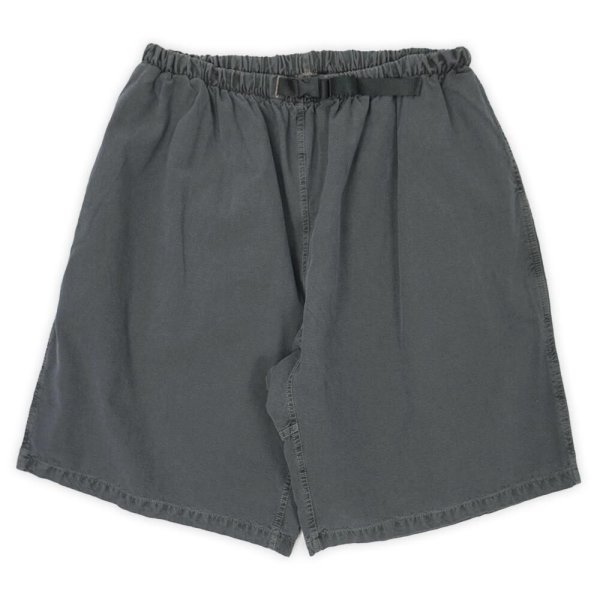 画像1: 90's STEEL BRIDGE カラーシャンブレー ショーツ "CHARCOAL / MADE IN USA / DEADSTOCK" (1)