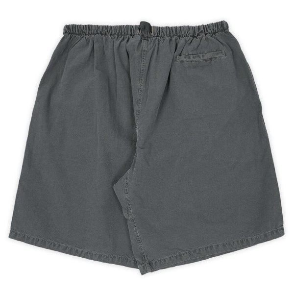 画像2: 90's STEEL BRIDGE カラーシャンブレー ショーツ "CHARCOAL / MADE IN USA / DEADSTOCK" (2)