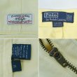 画像3: 90's Polo Ralph Lauren 2タック チノショーツ "TYLER SHORT / YELLOW" (3)