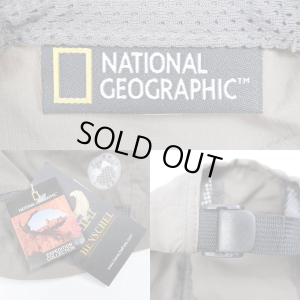 画像2: 日本未発売 NATIONAL GEOGRAPHIC × HENSCHEL ナイロンCAP (2)