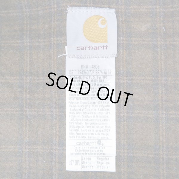 画像3: 00's Carhartt デトロイトジャケット “GRAY” (3)