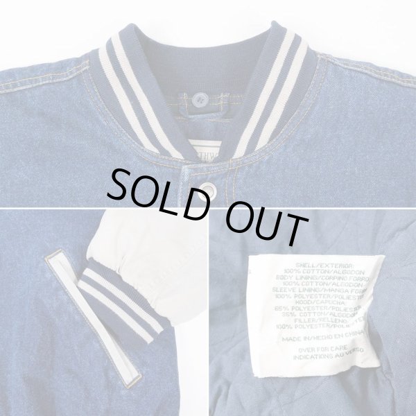 画像4: 90's NORTHWEST TERRITORY デニムスタジャン (4)