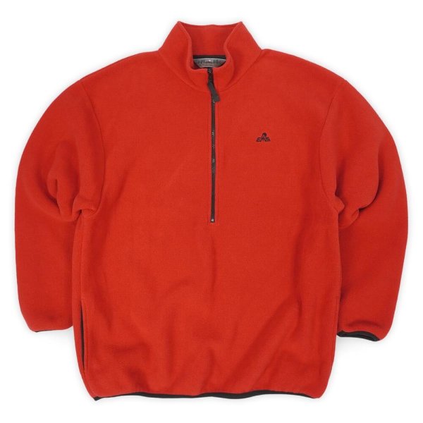 画像1: 90's EMS ハーフジップ フリースジャケット "MADE IN USA / DEADSTOCK" (1)