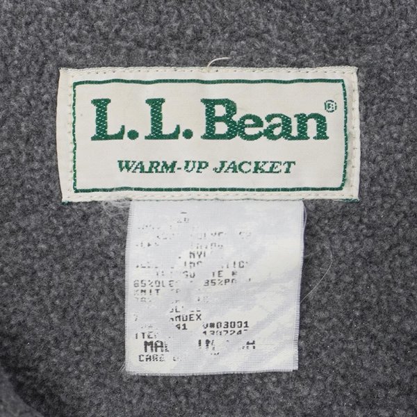 画像2: 90's L.L.Bean ウォームアップジャケット "MADE IN USA / PURPLE" (2)