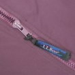 画像4: 90's L.L.Bean ウォームアップジャケット "MADE IN USA / PURPLE" (4)