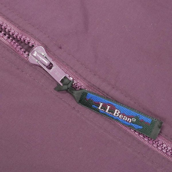 画像4: 90's L.L.Bean ウォームアップジャケット "MADE IN USA / PURPLE" (4)