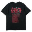 画像2: 00's SLAYER ツアーTシャツ (2)