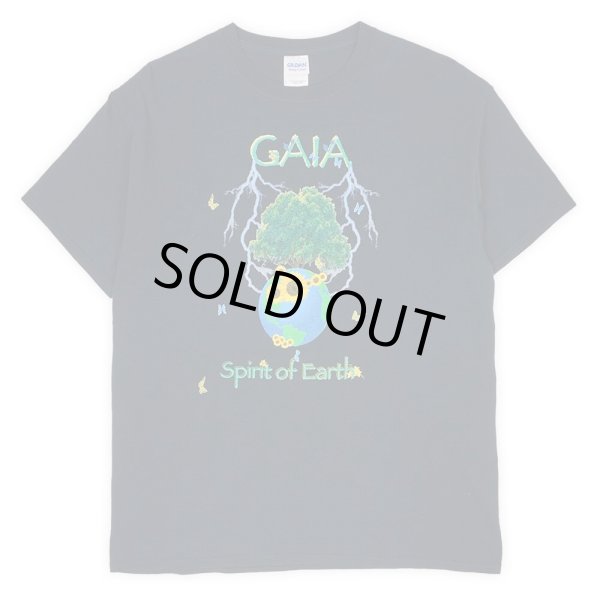 画像1: 00's GAIA Spirit Earth 両面プリントTシャツ (1)