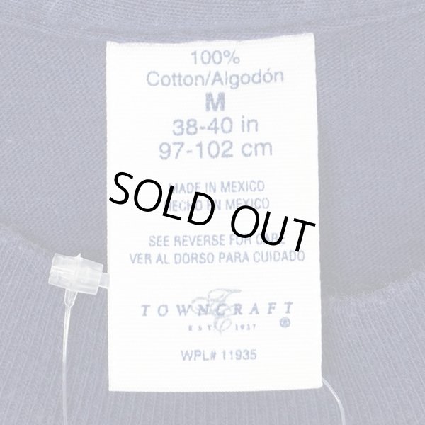 画像2: 90's TOWN CRAFT ポケットTシャツ "FADE NAVY" (2)