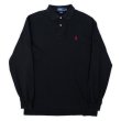 画像1: 90's Polo Ralph Lauren L/S ポロシャツ “BLACK” (1)