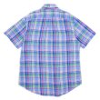 画像2: POLO Ralph Lauren S/S ボタンダウンシャツ “BLUE BASE / LINEN” (2)
