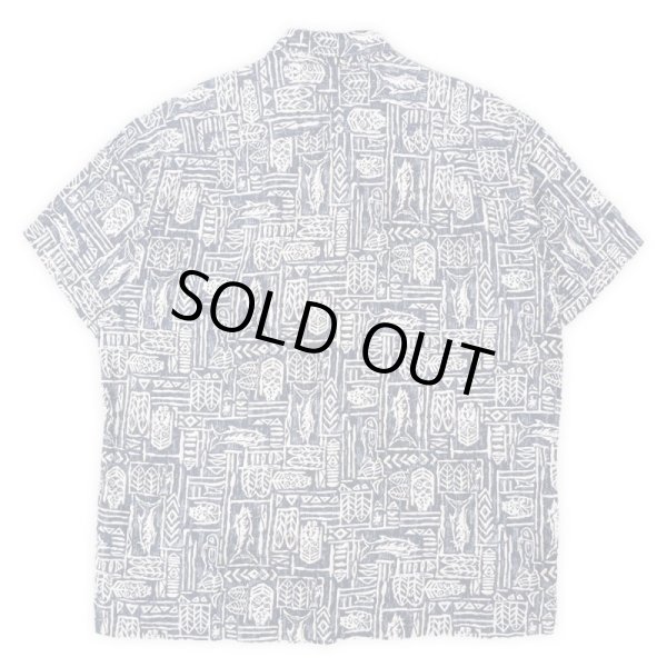 画像2: 00's Eddie Bauer S/S リネンコットンシャツ (2)