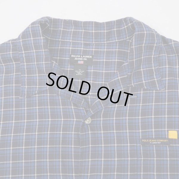 画像3: 90-00's POLO JEANS オープンカラーシャツ (3)